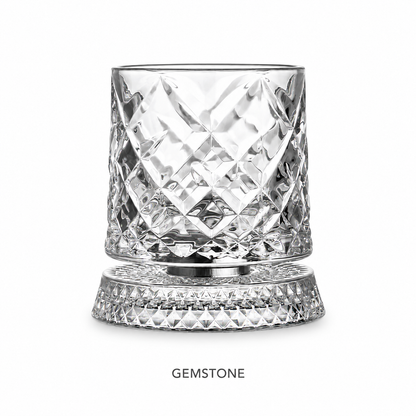 Spinning Crystal Glass