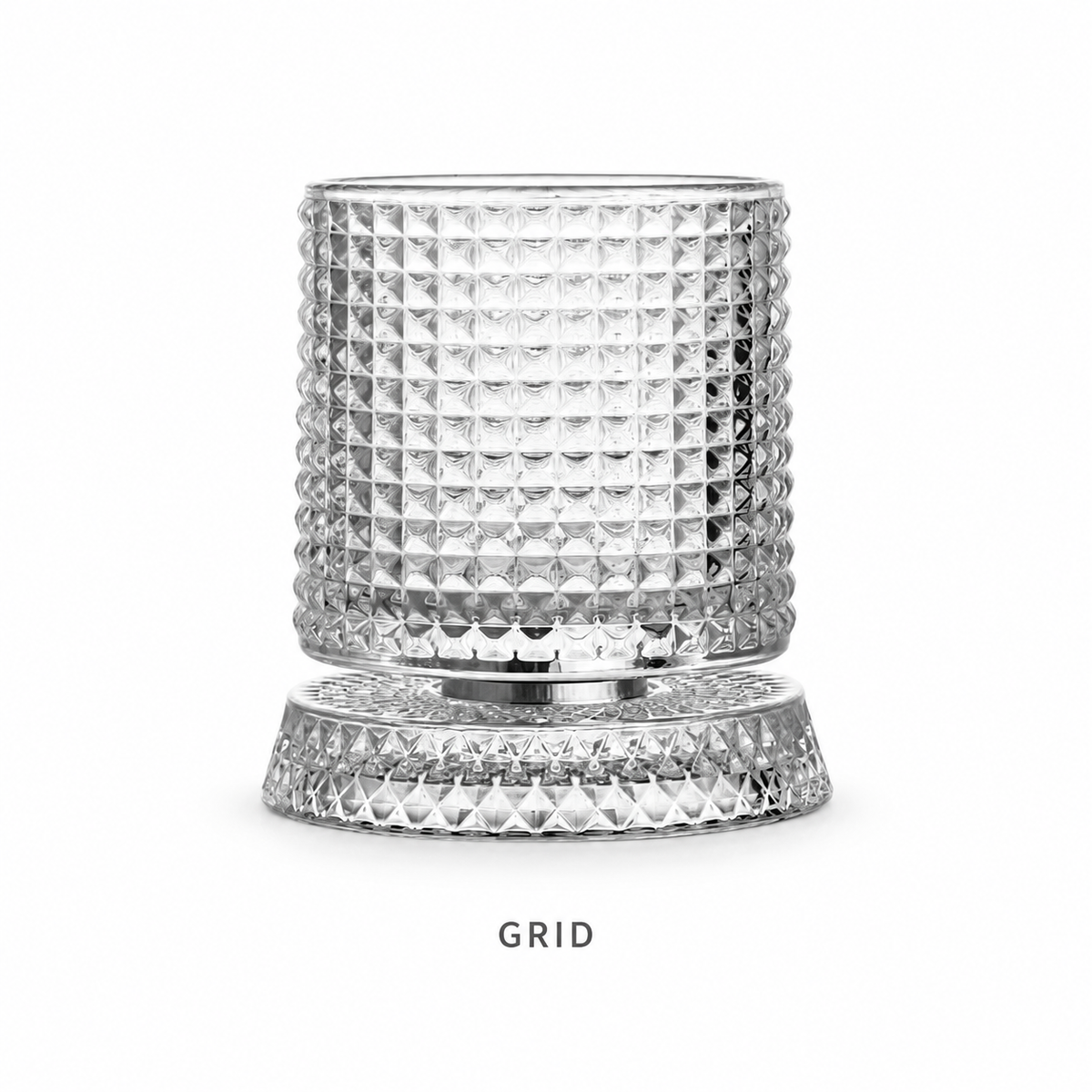 Spinning Crystal Glass
