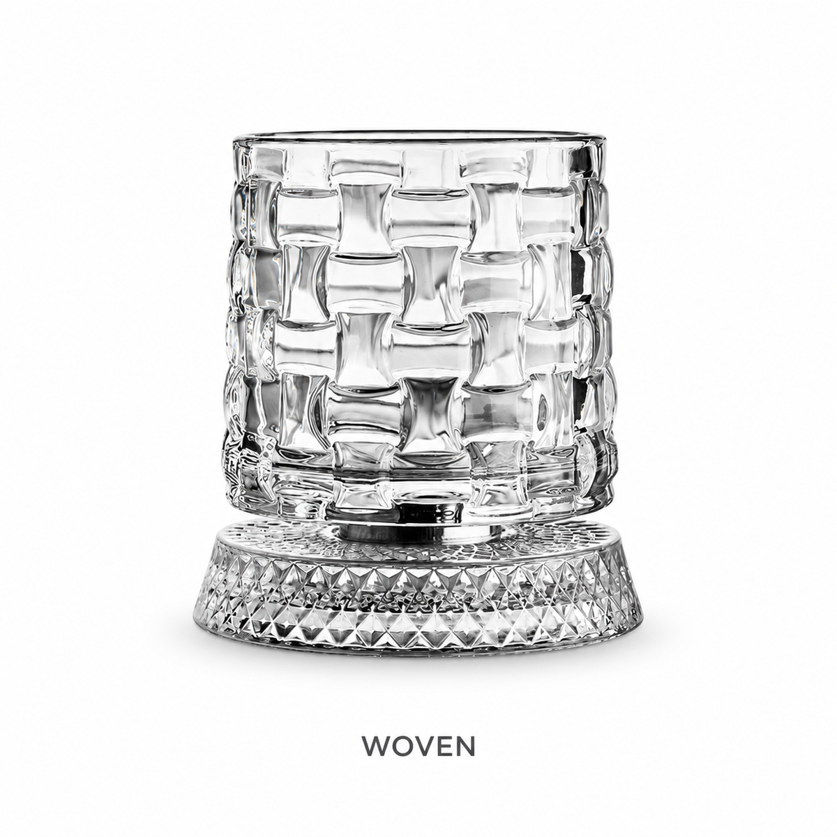 Spinning Crystal Glass