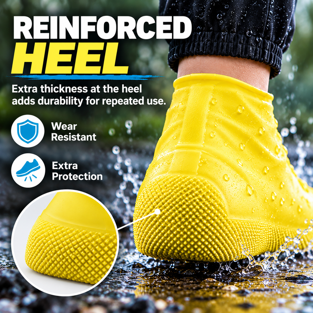 FREE Giveaway! Reusable Latex Rain Boot Covers – Waterproof, Anti-Slip & Ditch Bulky Boots