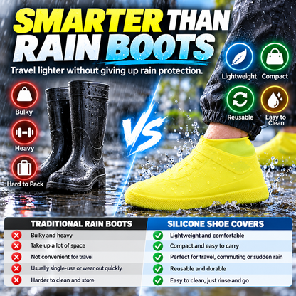 FREE Giveaway! Reusable Latex Rain Boot Covers – Waterproof, Anti-Slip & Ditch Bulky Boots