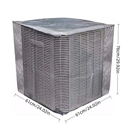 Durable Air Conditioner Cover, Full Mesh AC Protector, Heavy-Duty Outdoor Protection, All-Season Use, AC Covers, AC Covers For Outside