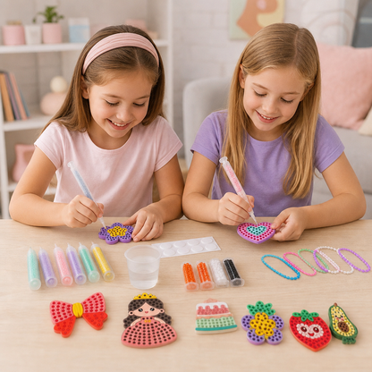 Magical Bead Painting – DIY Set for Kids