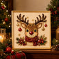🎄 DIY Christmas Pearl Diamond Painting Art Kit With Frame