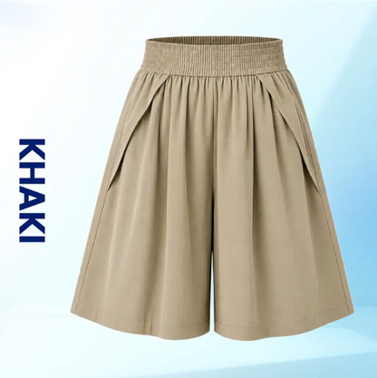 Women’s Ice Silk Stretch Bermuda Shorts