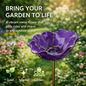 Wravion™ Handmade Metal Flower Garden Stake Bird Bath