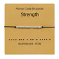 Morse Code Couple Bracelet