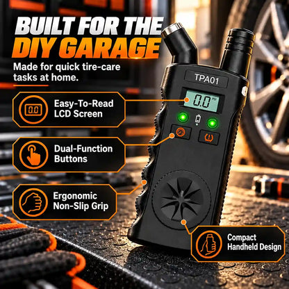 🔧2-in-1 TPMS Relearn Tool with Digital Tire Pressure Check