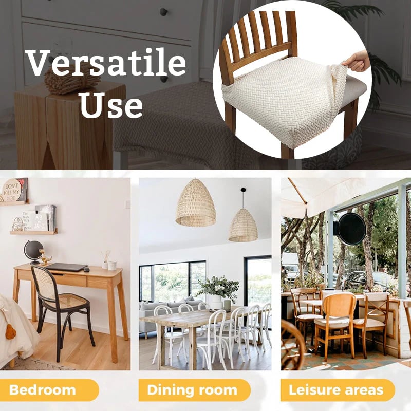 Waterproof Jacquard Chair Covers! Durable, Stylish & Easy-Clean 🪑
