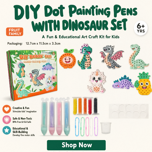 Magical Bead Painting – DIY Set for Kids
