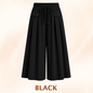 Relaxed Wide-Leg Cropped Culottes