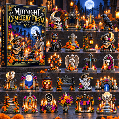 2026 Halloween Midnight Graveyard Party 24-Day Advent Calendar