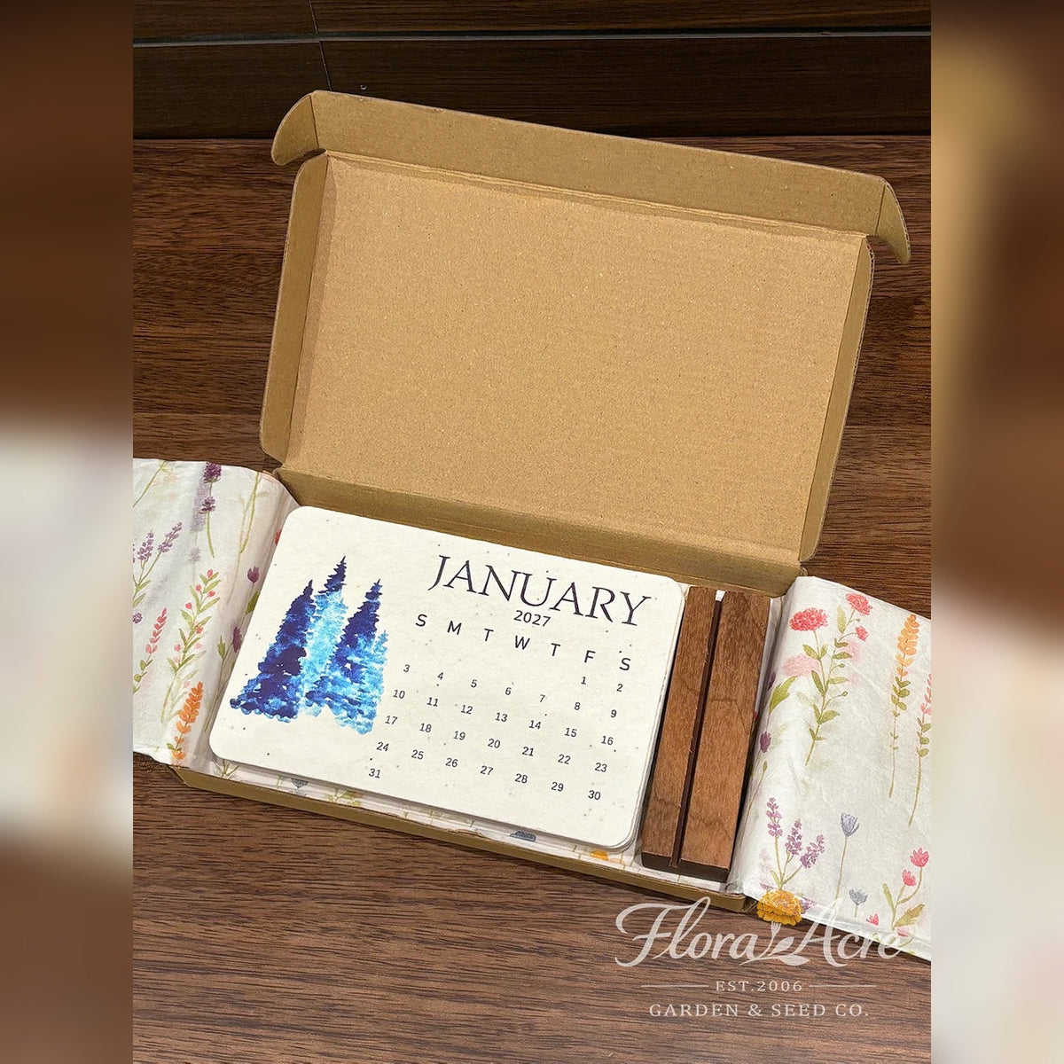 ✨Early Holiday Sale 45% OFF🌱Eco-Friendly Plantable “Timeless” Seed Calendar 2027