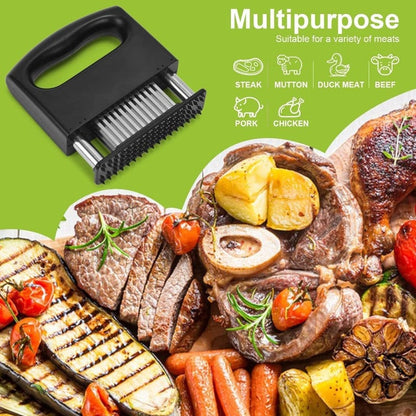 ✨48-Blade Stainless Meat Tenderizer,✨Tendon-breaking tool, ✨meat tenderizer kitchen tool