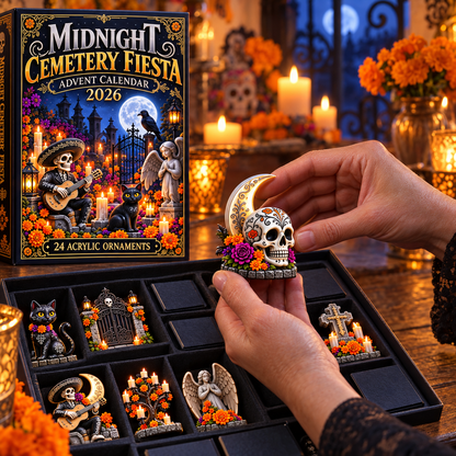 2026 Halloween Midnight Graveyard Party 24-Day Advent Calendar