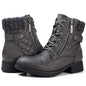 Women's Combat Boots Lace up Ankle Booties