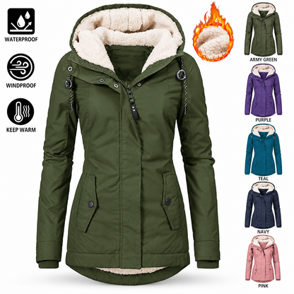 🥳Clearance Sale🍂Women's Windproof and Waterproof Cashmere Jacket