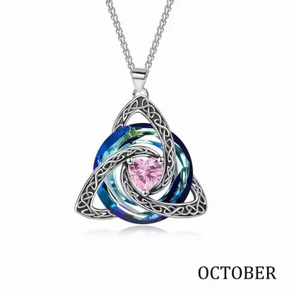 Last Day! Buy 1 Get 1 Free! 💝Witch Knot Birthstone Necklace✨