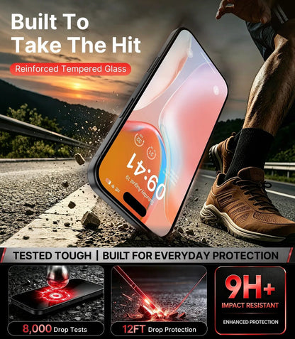 🔥TopSpire 2-Pack Screen Protector for iPhone