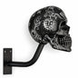 💀 Motorcycle Skull Helmet Holder – Garage Display Wall Mount