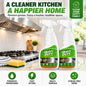 🧽 Heavy Duty Kitchen Degreaser Spray – Powerful Grease Remover For Stove, Oven, Cabinets & Multiple Surfaces