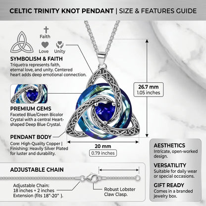 Last Day! Buy 1 Get 1 Free! 💝Witch Knot Birthstone Necklace✨