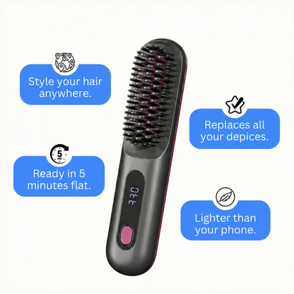 The Perfect Hair Day Kit - Smooth, protect & style your hair anywhere in minutes