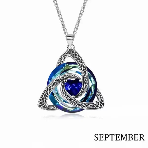 Last Day! Buy 1 Get 1 Free! 💝Witch Knot Birthstone Necklace✨