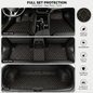 Elvile - Waterproof Non-slip Universal Fit Customized Floor Mats for Cars, SUVs, and Trucks