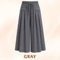 Relaxed Wide-Leg Cropped Culottes