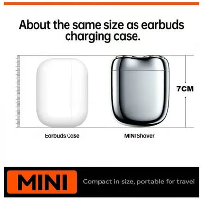 ✨HOT SALE Upgrade Pocket Shaver USB Shavers for Men Rechargeable Waterproof Compact Electric Razor for Home, Car, Travel