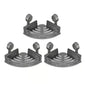 Triangle Suction Cup Shower Caddy ✨No Drill Wall Mount Bathroom Corner Storage Basket