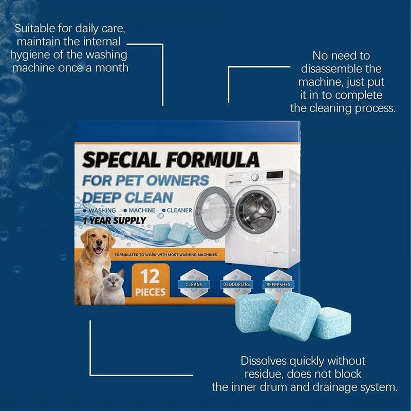 🔥Last Day 70% OFF 💦Washing Machine Cleaning Tablets