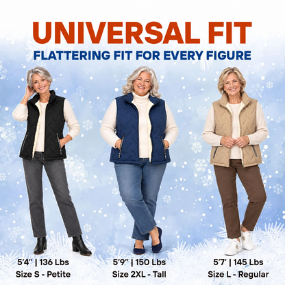 Waterproof Fleece-Lined Vest