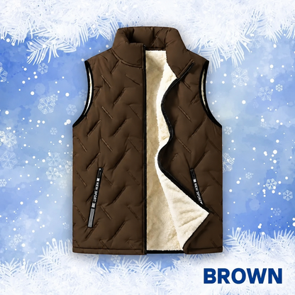 Waterproof Fleece-Lined Vest