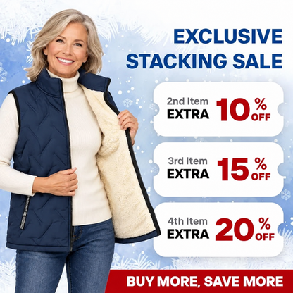 Waterproof Fleece-Lined Vest