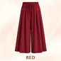 Relaxed Wide-Leg Cropped Culottes
