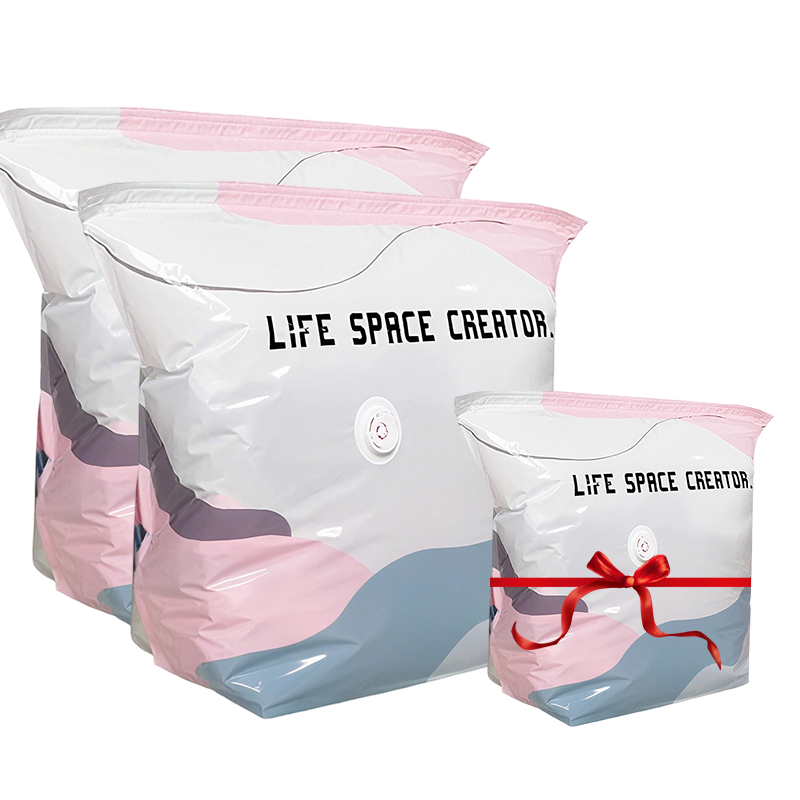 🧳💨 No‑Pump Vacuum Storage Bags