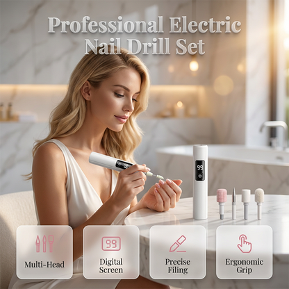 💅✨ 49% OFF! Professional Electric Nail Polisher – Smooths thick nails, 99-speed display. Multiple heads for shaping & buffing. Salon at home! 🌟💎