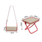 Portable Folding Stool with Handbag Design--No more sore legs