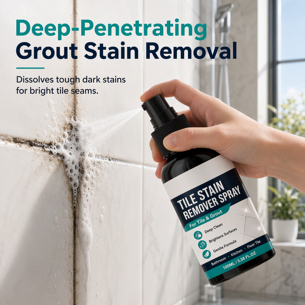 🎃BUY 3 GET 3 FREE Today!!🔥Grout Stain & Mold Remover Spray