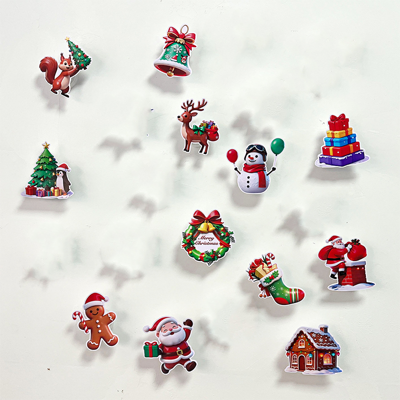 TopSpire® LED Christmas Light-Up Wall Decals
